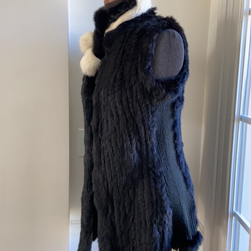 Love Token Rex Rabbit Fur Vest - Picture 4 of 10